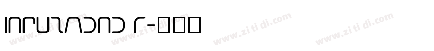 InputMono R字体转换